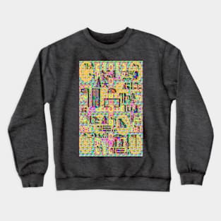 Egyptian wall Crewneck Sweatshirt